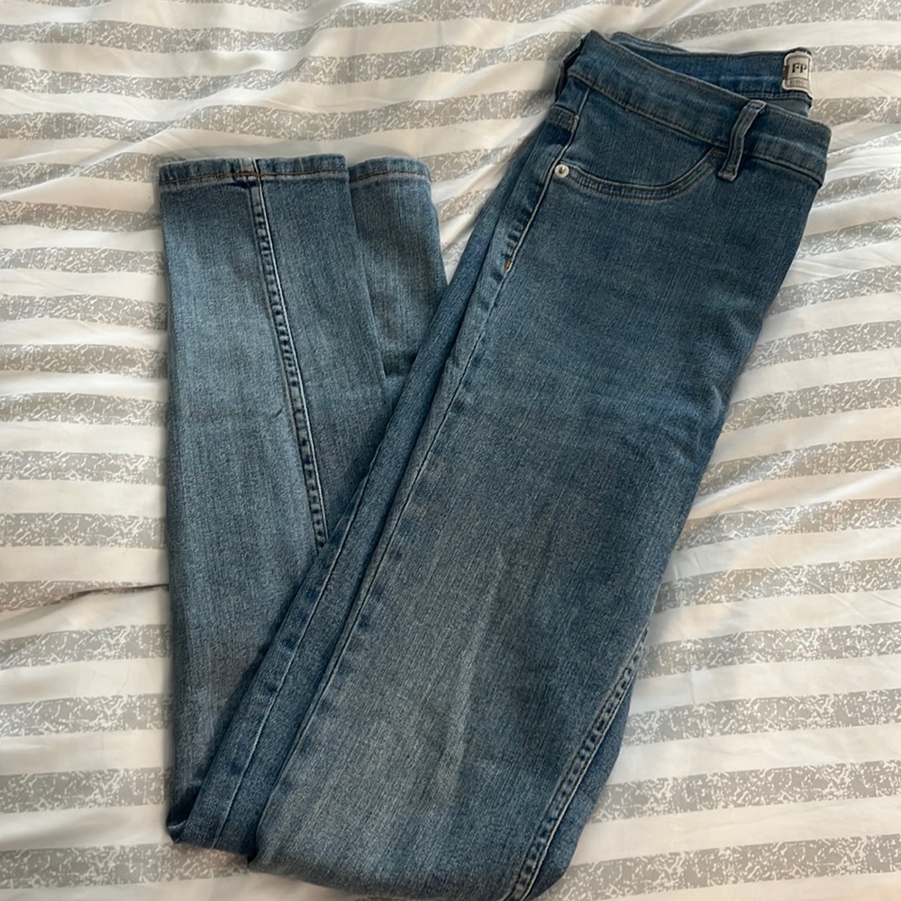 FREE PEOPLE high rise womens jeans